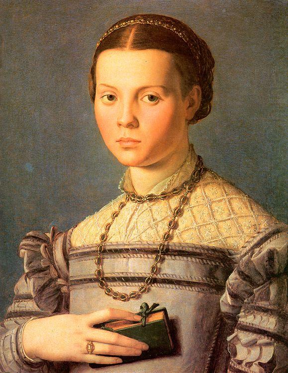 Portrait of a Young Girl with a Prayer Book, Agnolo Bronzino